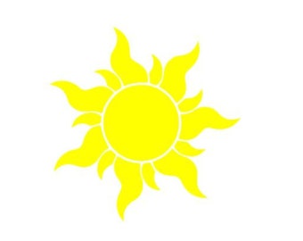 Corona Sun Vinyl Decal Sticker Car Window Laptop Wall Choose Color