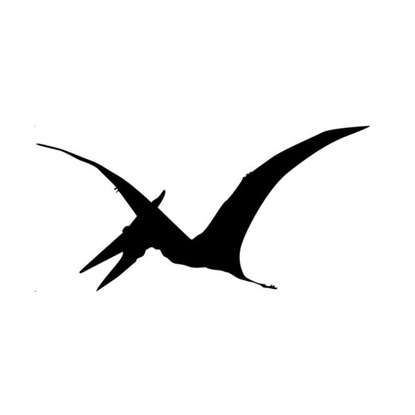 Pterodactyl Dinosaur Vinyl Decal Sticker Laptop Window Car Truck Choose Color Free Shipping