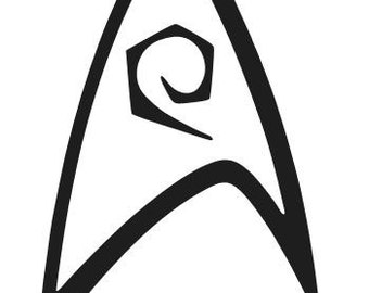 Star Trek Federation Command Delta Logo Vinyl Decal Sticker