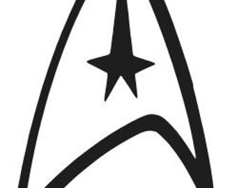 star trek logo etsy