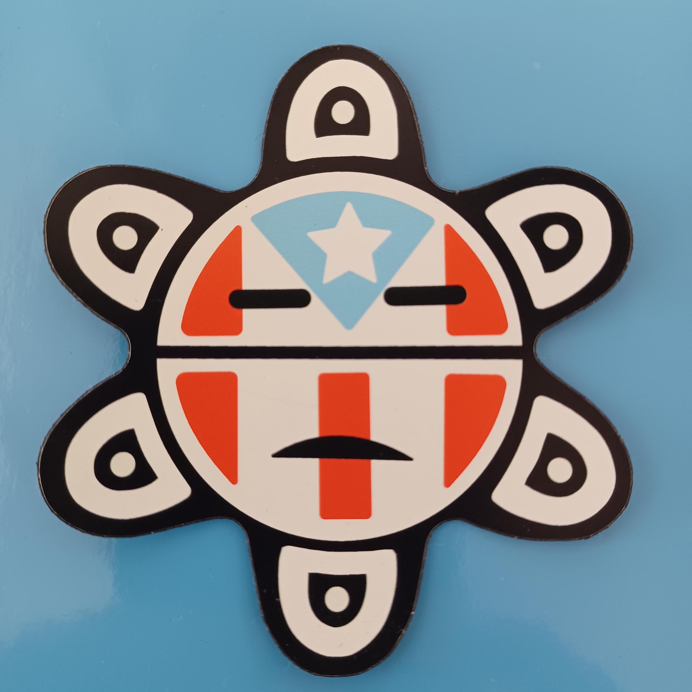 Lot De 2 Aimants Décoratifs - Drapeau Porto Rico - 6x3 Cm - Pour Frigo Ou Tableau