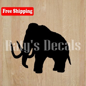 Mammoth Viny Decal Iphone Car Window Laptop Wall Choose Color and Size FREE SHIPPING