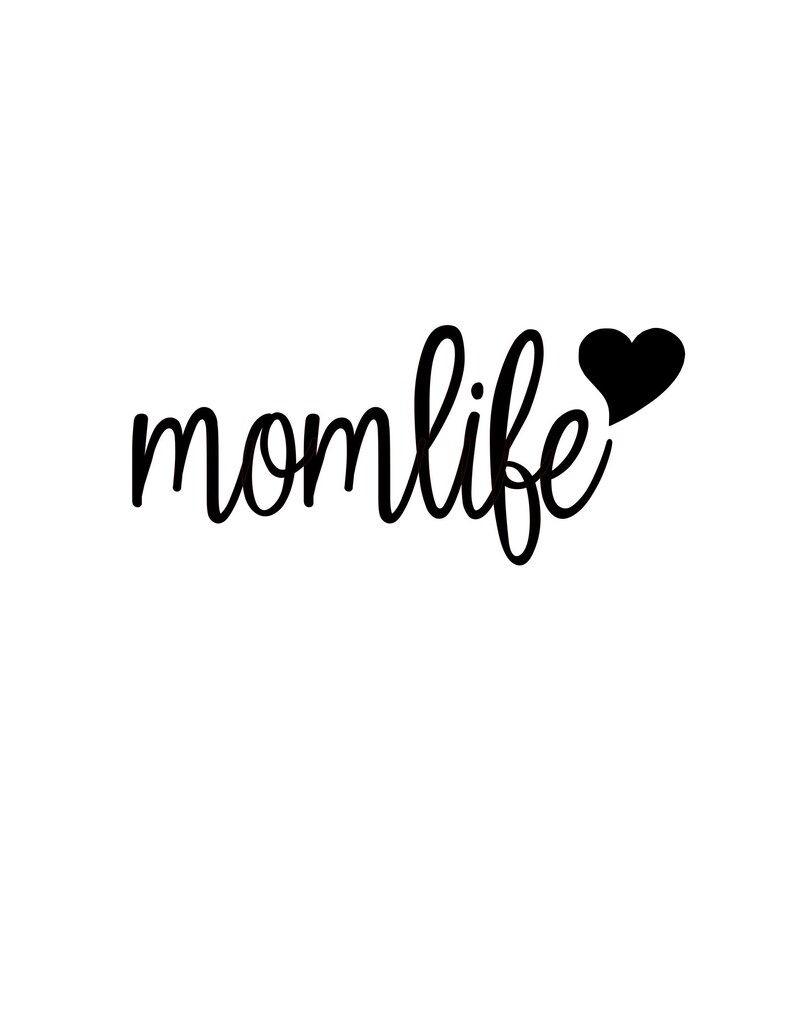 Mom life Vinyl Decal Sticker IPhone IPod Tablet Car Window | Etsy