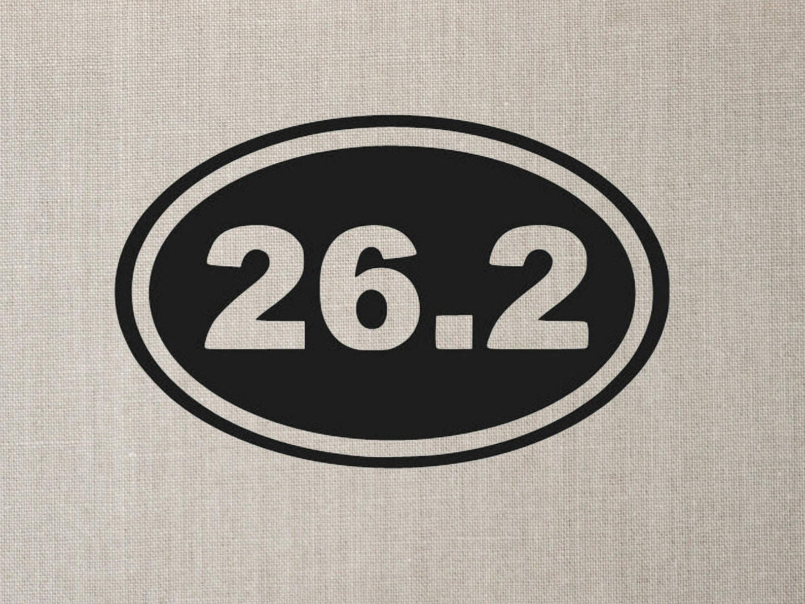 26.2 Marathon Vinyl Decal Sticker - Car, Laptop, iPad - Etsy