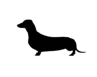 Dachshund Viny Decal iPhone Car Window Laptop Wall Choose Color and Size FREE SHIPPING