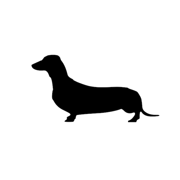 Dachshund Viny Decal iPhone Car Window Laptop Wall Choose Color and Size FREE SHIPPING