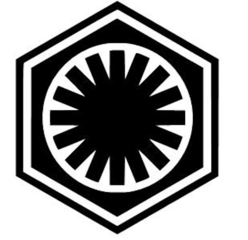 FIRST Order Logo The Force Awakens Vinyl Decal Sticker Car Etsy first-order-logo-the-force-awakens-vinyl-decal-sticker-car-etsy