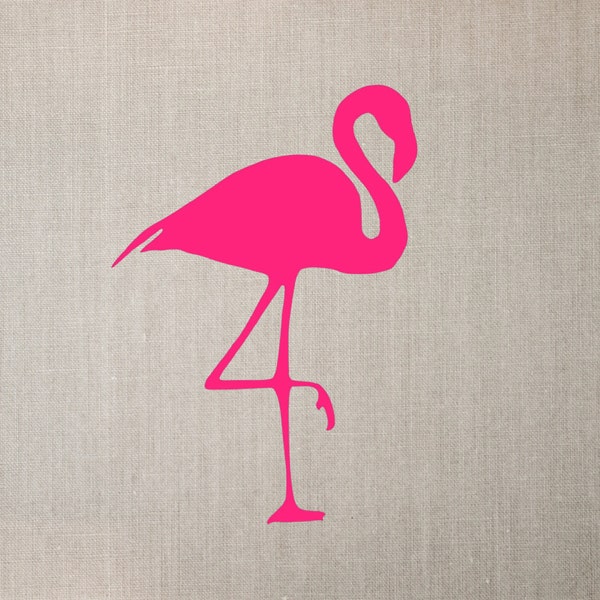 FLAMINGO Vinyl Decal Sticker Wildlife Bird Sticker Choose Color FREE Shipping