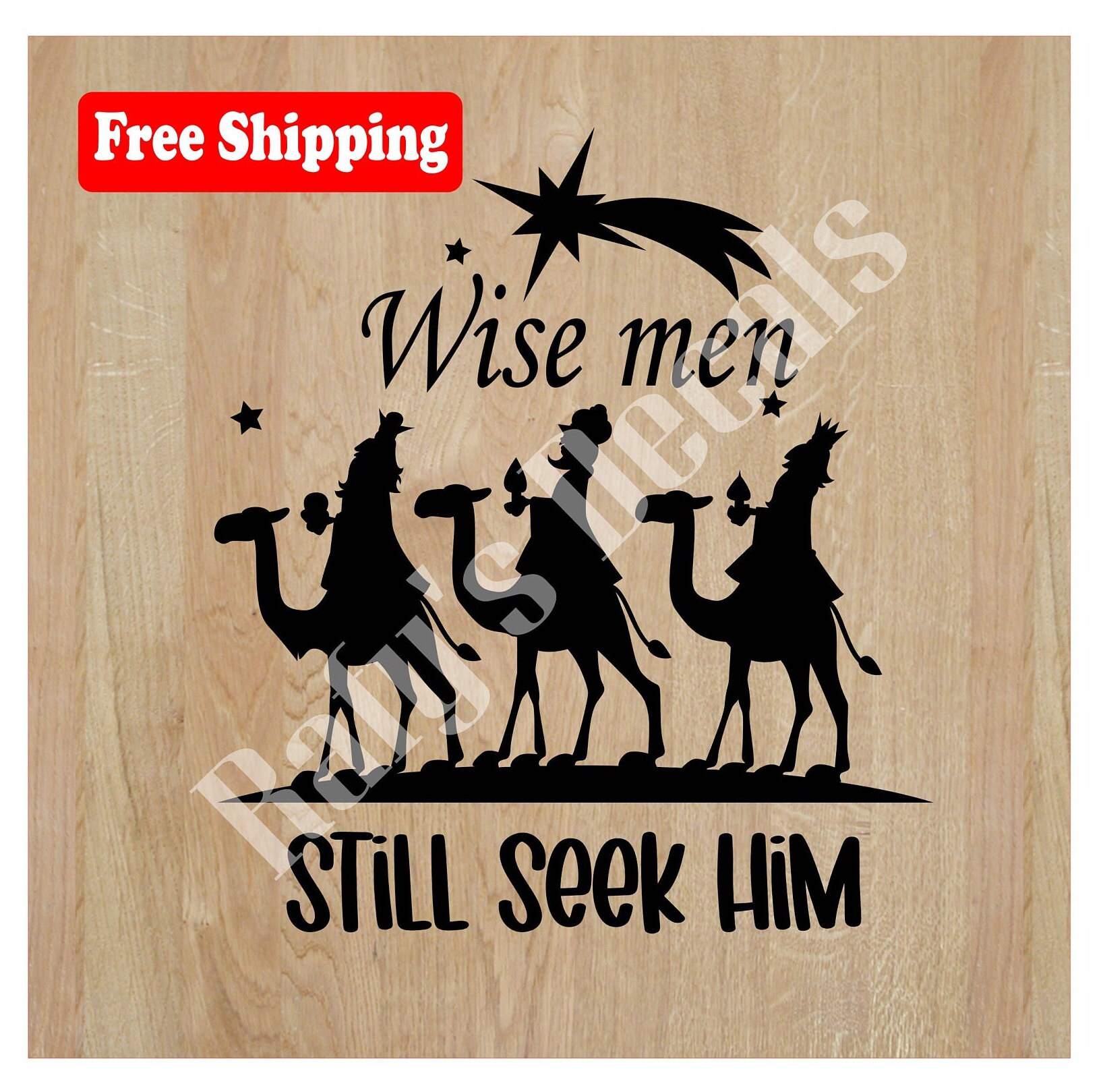 Wise Men Still Seek Him Vinyl Decal Christmas Religious Window Phone  Computer Choose Size and Color - Etsy, image size:1636x1619