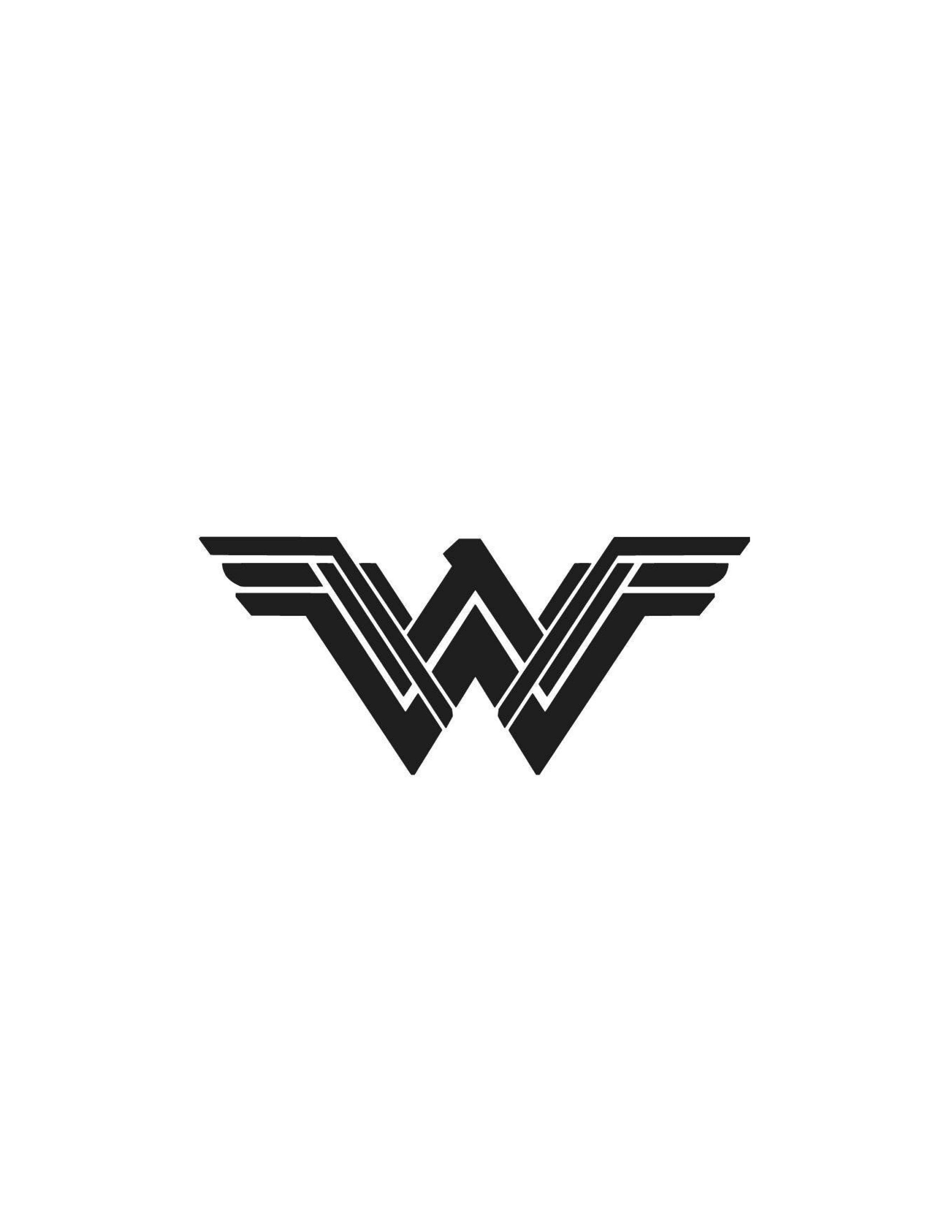 WONDER WOMAN Vinyl Decal Sticker IPhone IPod Tablet Car Etsy