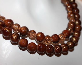 Brown pearl necklace, brown pearl jewelry, brown beaded jewelry, brown beaded necklace, necklace brown pearl, jewelry brown pearl, brown