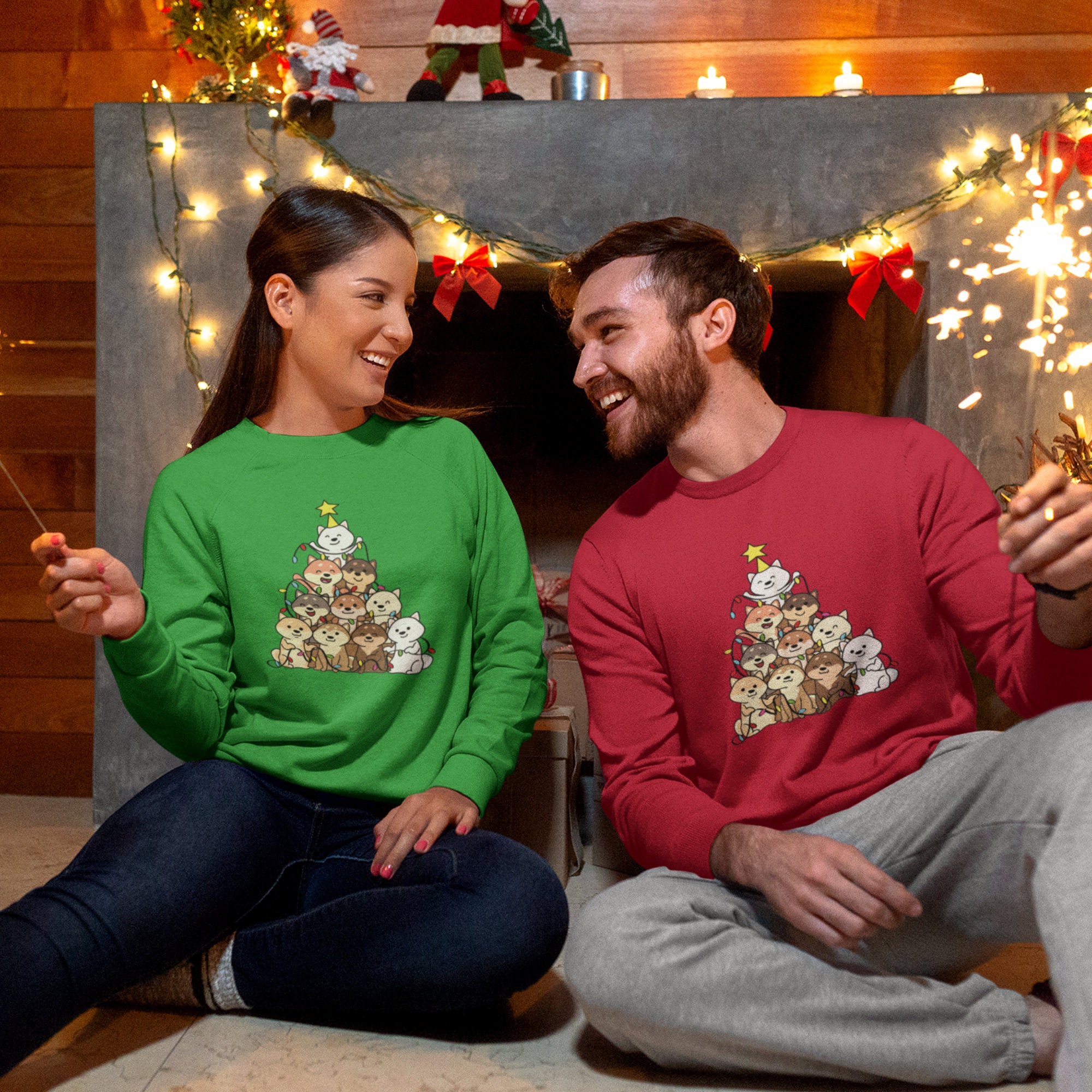 Shiba Inu Sweater, Dog Mom Sweatshirt, Shiba Inu Gifts for Her