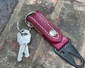 Leather Keychain - 100% Handcrafted