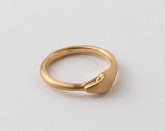 Anillo de serpiente de oro de 18 quilates: Anillo Ouroboros