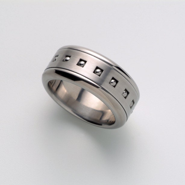 Mens spinner shop wedding rings