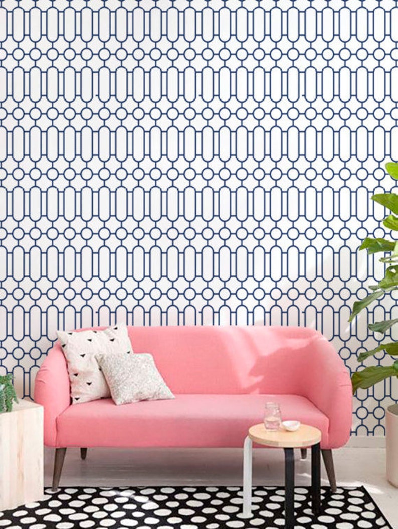 Self Adhesive Vinyl Temporary Removable Wallpaper Wall Decal Etsy