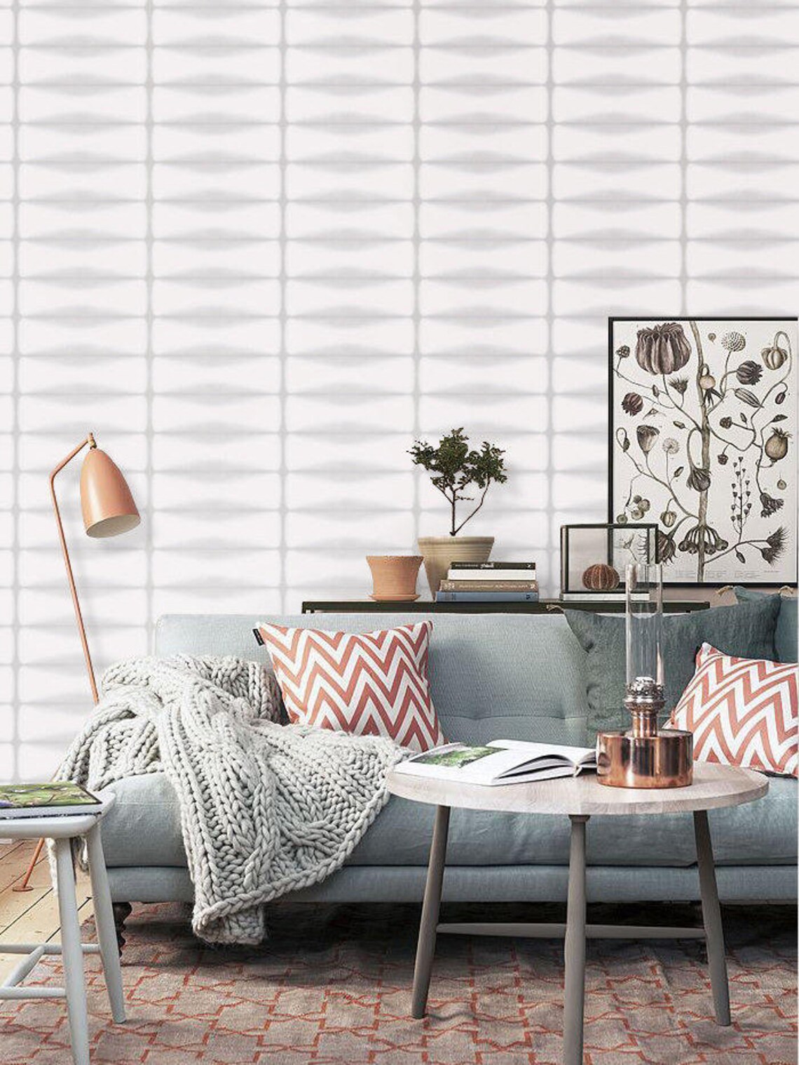 Self adhesive vinyl temporary removable wallpaper wall decal Etsy