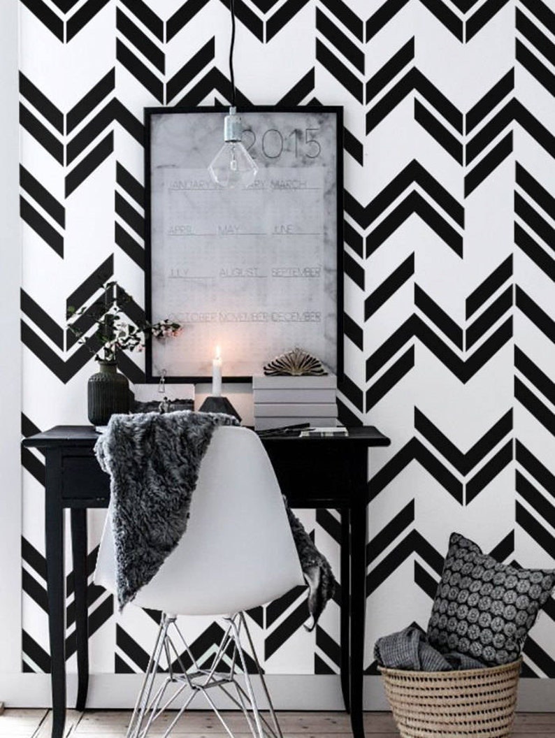 Removable wallpaper Self adhesive vinyl wallpaper wall Etsy