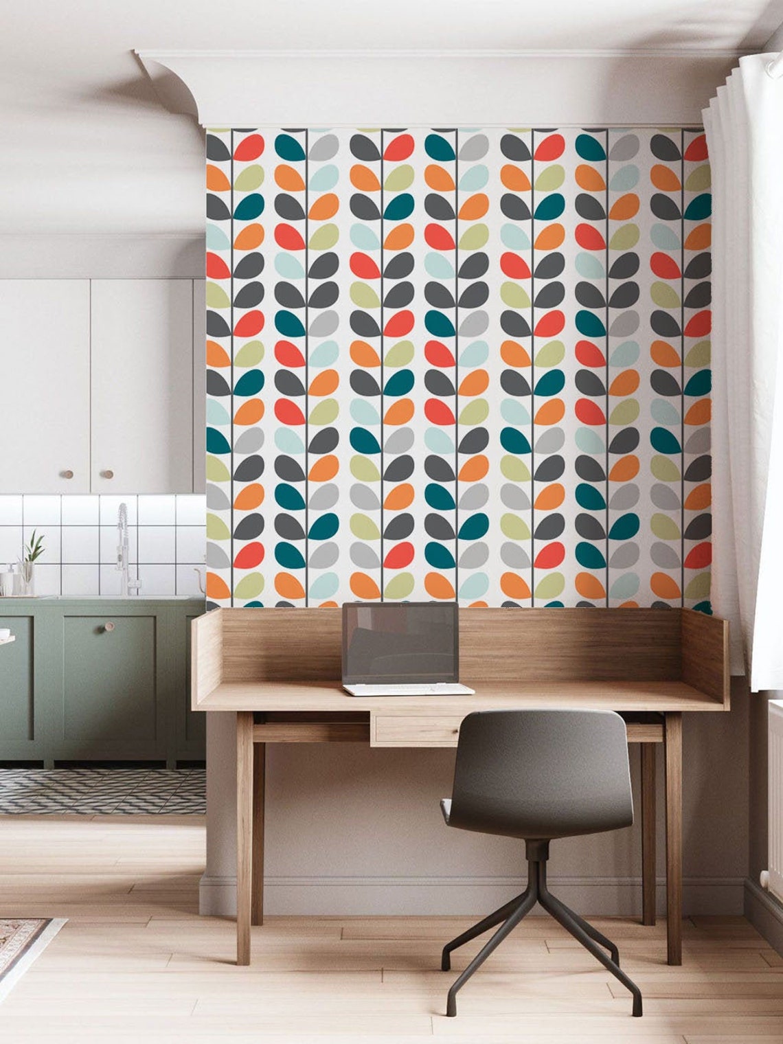 Self Adhesive Vinyl Wallpaper Peel and Stick Wall Decal Etsy