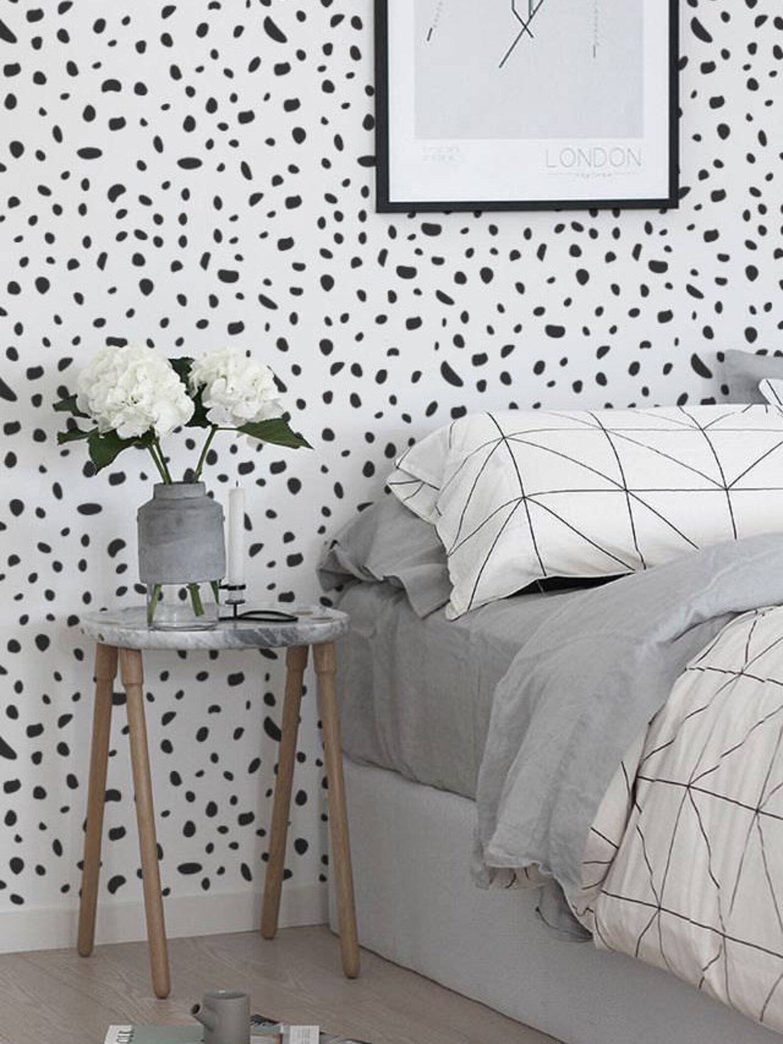 Self Adhesive Vinyl Wallpaper Wall Decal Cheetah Pattern Etsy