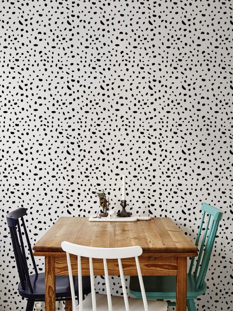 Self Adhesive Vinyl Wallpaper Wall Decal Cheetah Pattern Etsy