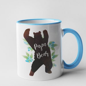 Coffee Mug for Dad Papa Bear Father Gift