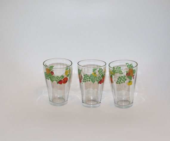 decorative glass tumblers