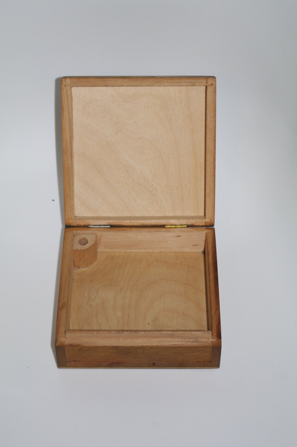 Vintage Wooden Jewelry Box Ornament Wood Box Trinket Box Etsy