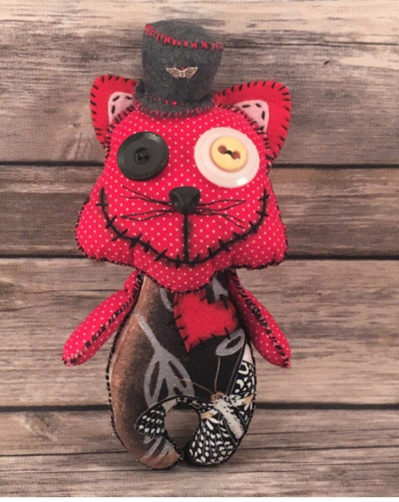 Download Voodoo Cat Plush Stuffed Animal Dolls Miniatures Art Collectibles Seasonalliving Com