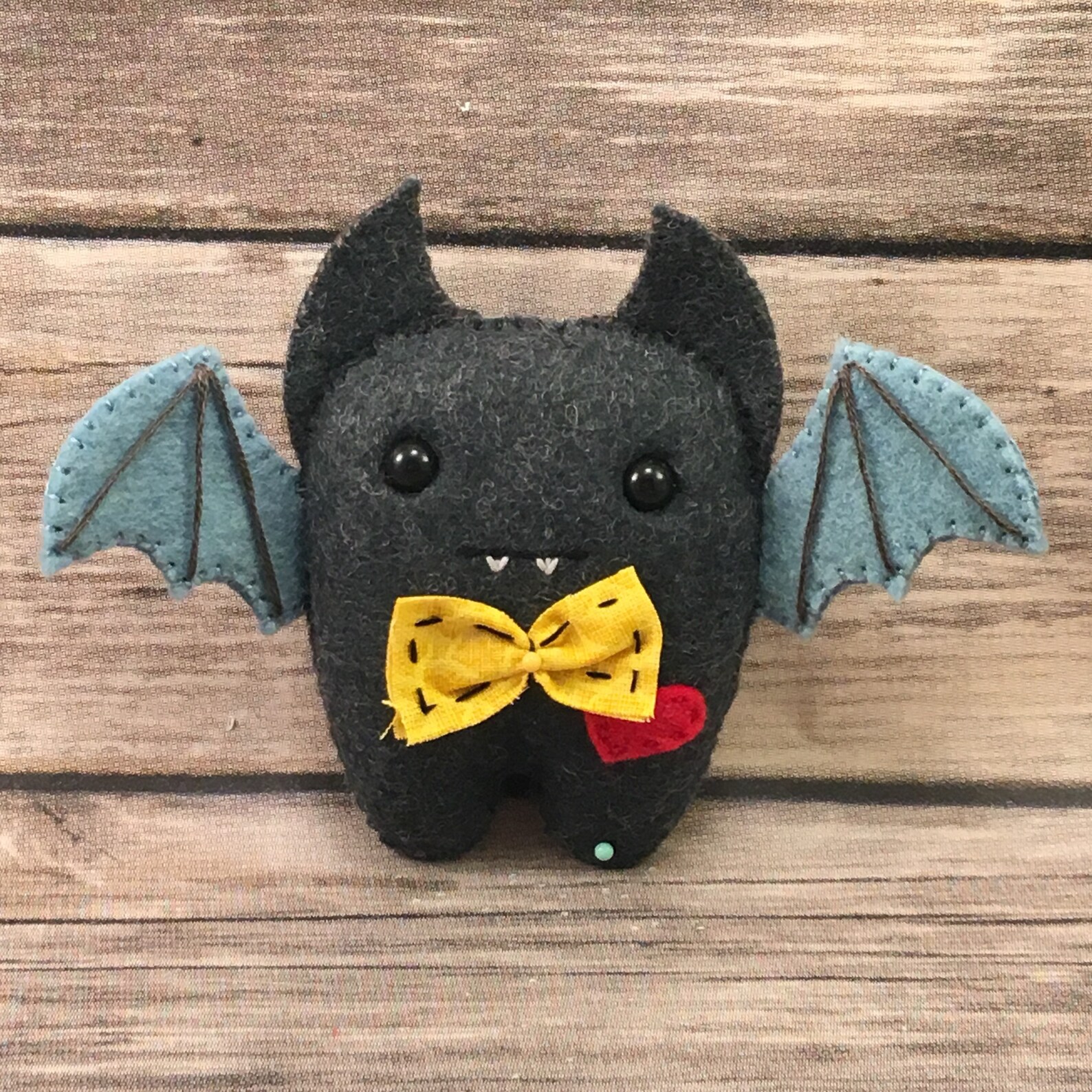 Bat Felt Plush Bat Felt Bat Plush Feltie Felt Doll Felt Etsy