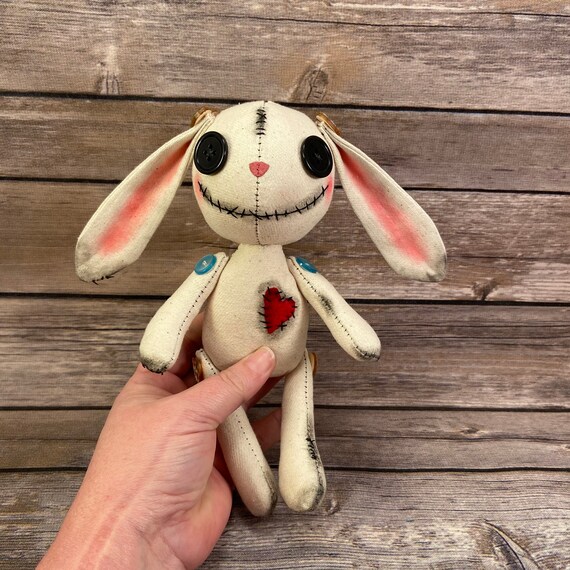 Creepy Cute Bunny Sewing Pattern PDF Stuffed Animal Tutorial - Inspire  Uplift