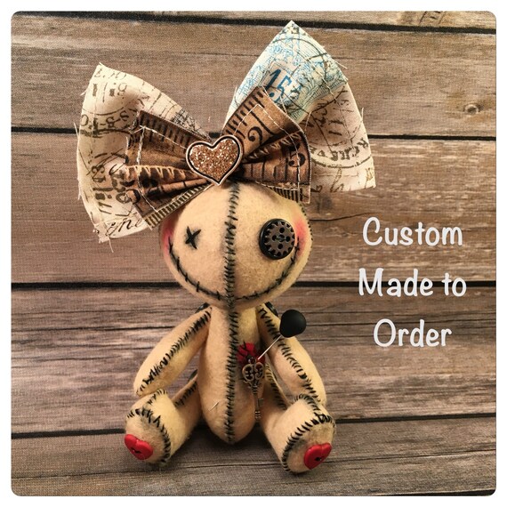 voodoo doll with hair