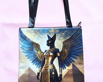 Egyptian Meow Tote Bag