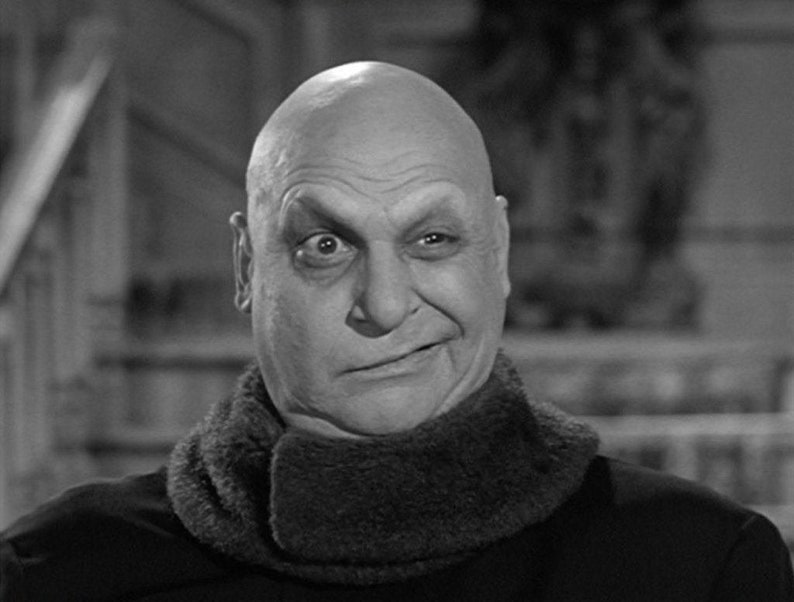 Uncle Fester Light up Bulb Ring Model......lights up in Hand Halloween Fester Prop Etsy