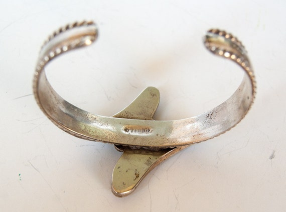 Vintage exquisite sterling silver southwestern br… - image 3