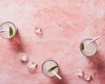 Custom Plaster + Your Choice Double Sided Photography Background