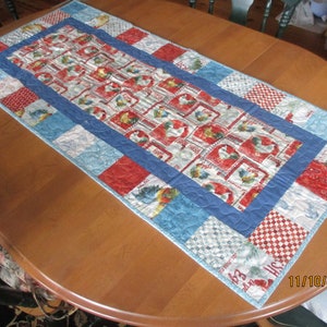 Table Runner with Breakfast theme