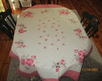 tablecloth quilted