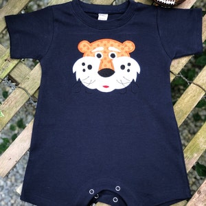 Tiger Boys Navy Romper