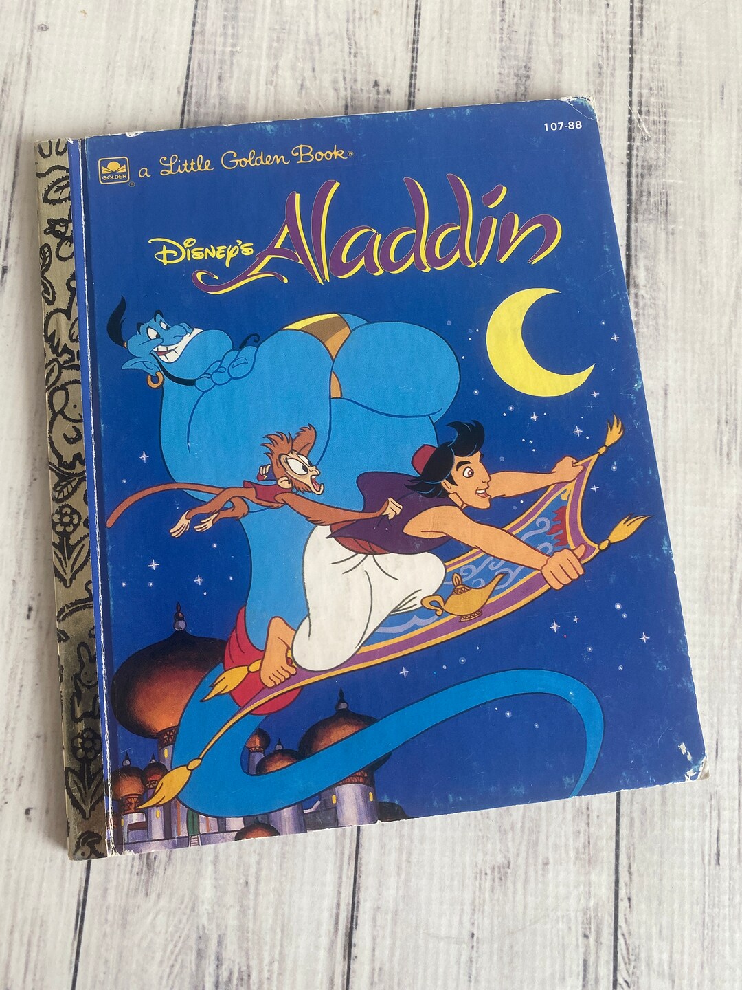 ディズニー映画 アラジン 絵本「Aladdin Little Library