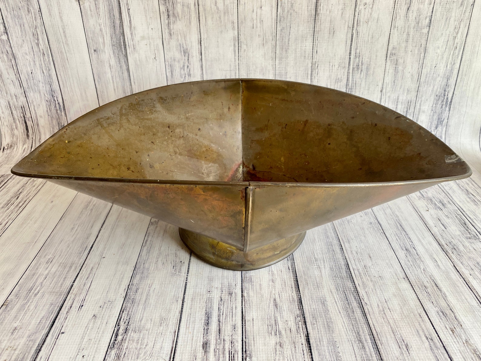 Antique Large Metal Scale Pan for Balance Candy General Store Etsy