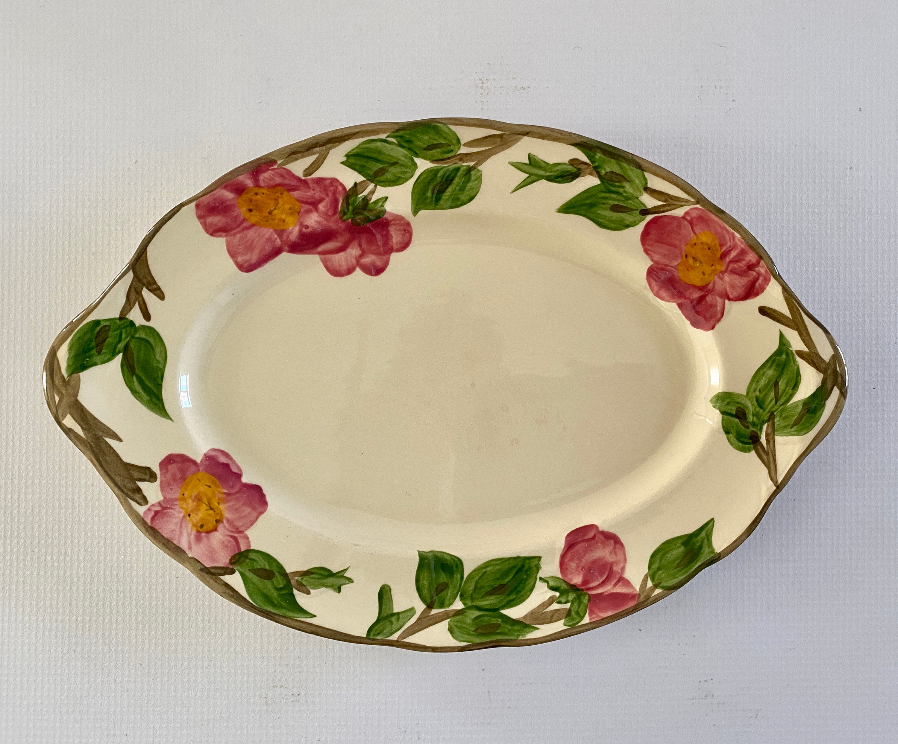 PLATEAU Small Platter in Pale Rose