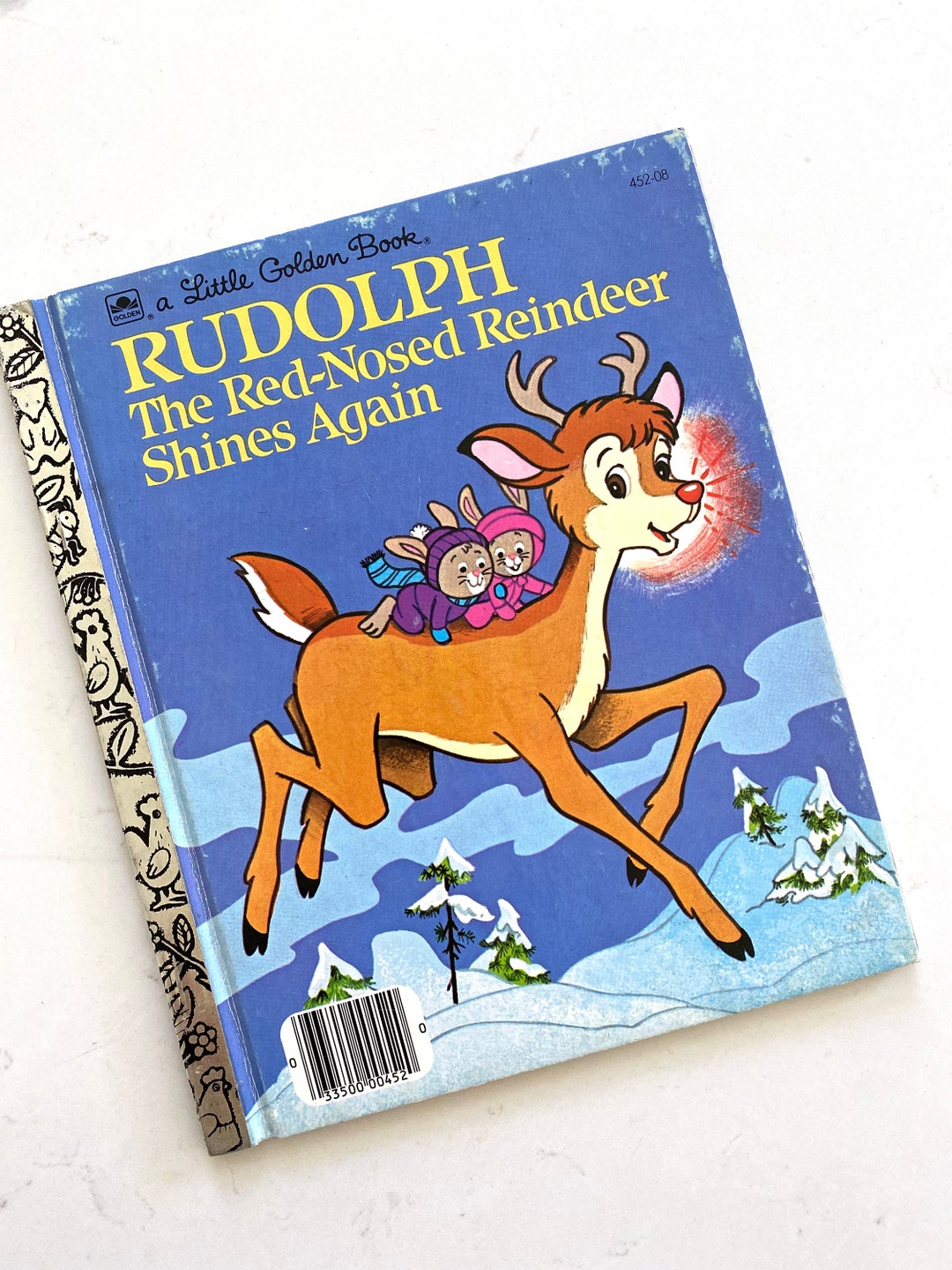 Children's Christmas Little Golden Book Rudolph the Red Nosed Reindeer ...