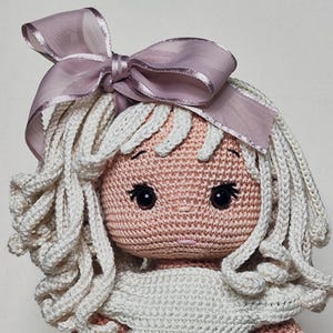 Martina doll clothes, crochet pattern. For 40 cm dolls. PDF in ENGLISH and SPANISH