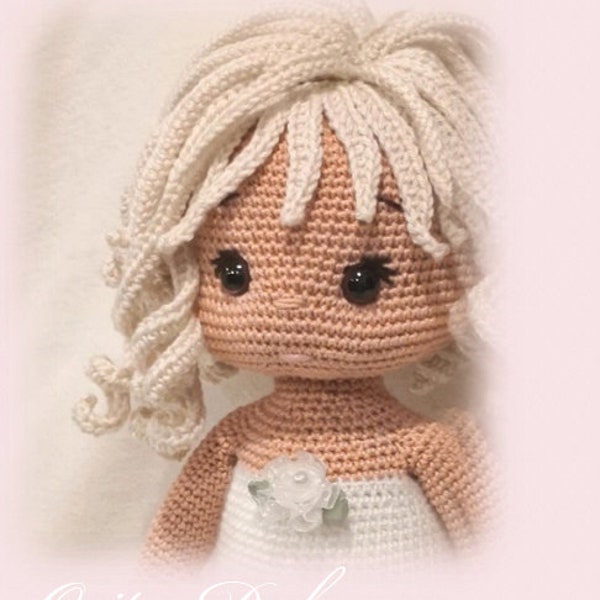 Martina, amigurumi PDF crochet pattern in English and Spanish