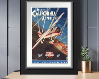 Vintage California Adventure Air Tours Condor Flats Paradise Pier