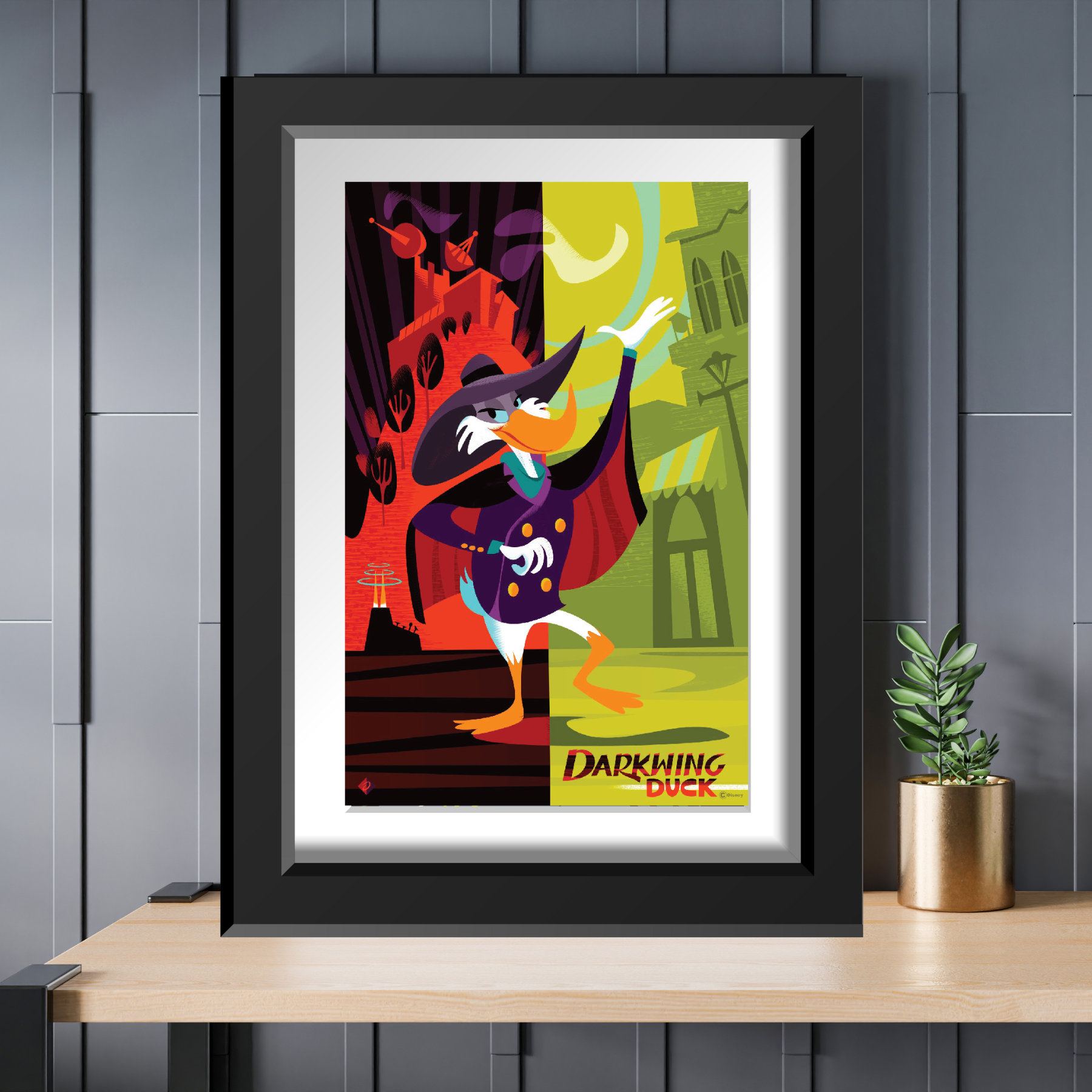 Disney Afternoon Darkwing Duck Poster 8x10 11x14 11x17 13x19 - Etsy