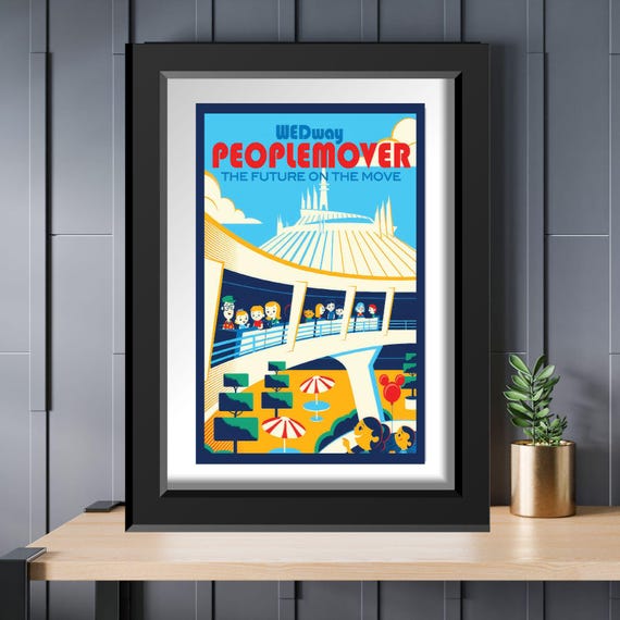 Disney Peoplemover Magic Kingdom Tomorrowland Walt Disney World