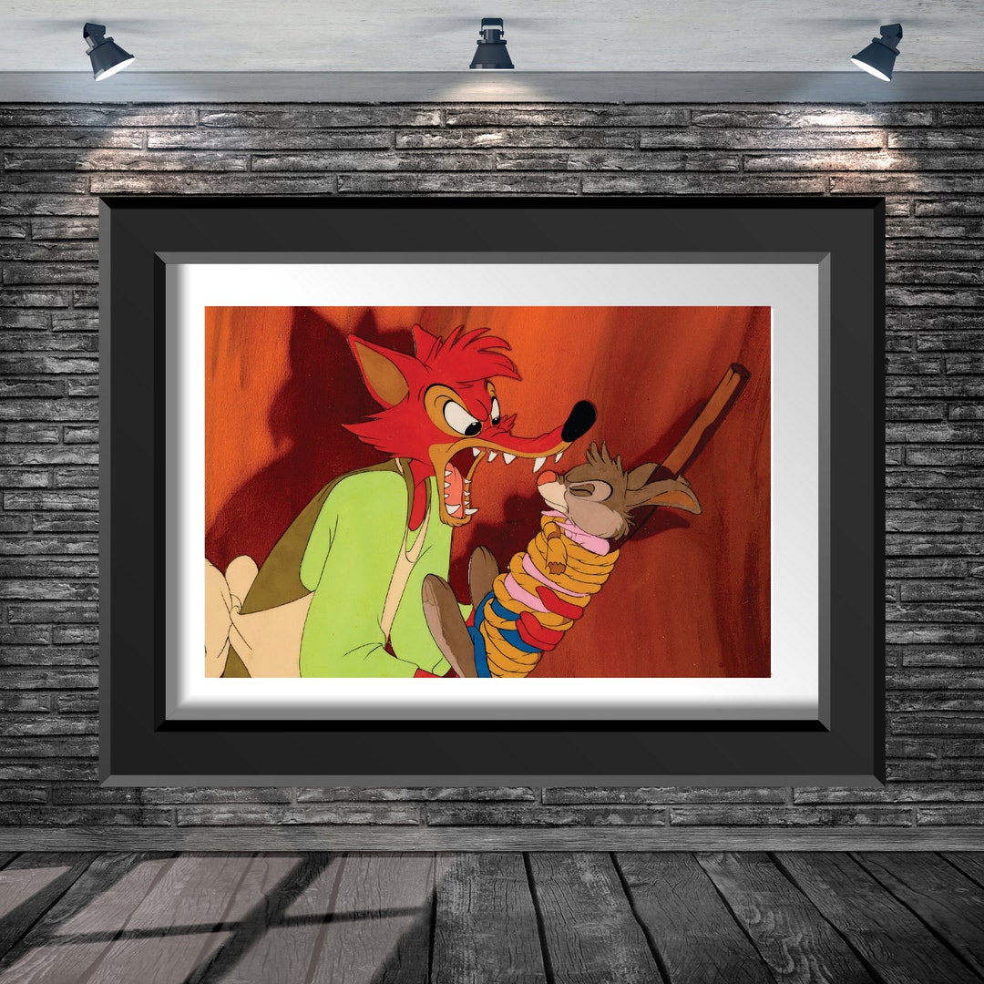 Disney Song of the South Brer Fox Rabbit Cooking Cel Print - Etsy