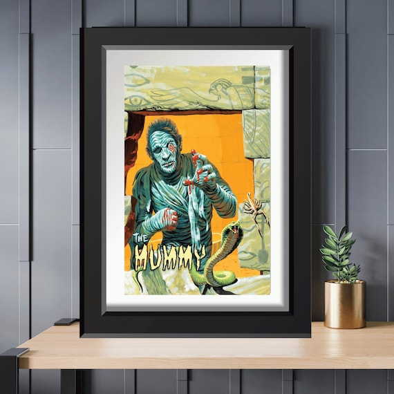 VINTAGE Set of 6 Horror Wolfman Mummy Creature From the Black